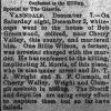 "Confessed to the killing" newspaper clipping