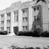 Three-story building with courtyard "Arkansas County Court House"