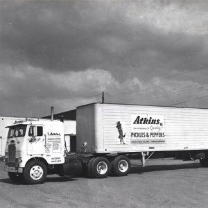 Eighteen-wheeler "Atkins Pickles and Peppers"