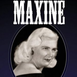 Book cover older white woman with white text on a purple background "Maxine Call Me Madam"