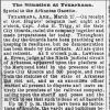 "The Situation at Texarkana" newspaper clipping