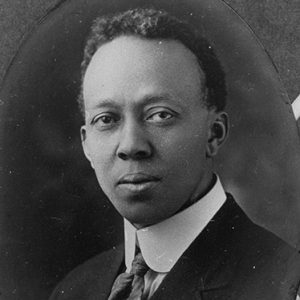 African-American man in suit and tie