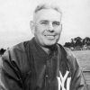 White man in New York Yankee jacket