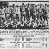 Group of white men in uniforms and suits with identification of each written below them