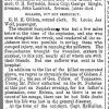 "The Saint Nicholas Disaster particulars from Memphis" newspaper clipping