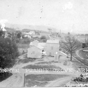 Overview of houses and buildings