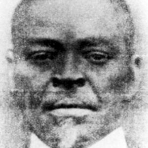 African-American man in suit and tie