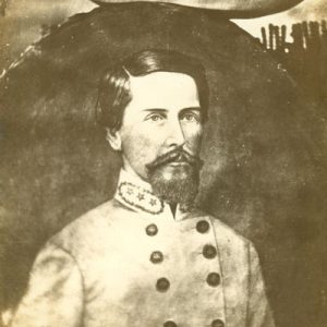 White man with a beard in military uniform