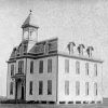 Multistory building with bell tower