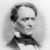 Portrait white man in suit and bow tie