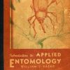 Book cover for "Introduction to Applied Entomology" by "William J. Baerg" featuring a long-nosed beetle illustration.