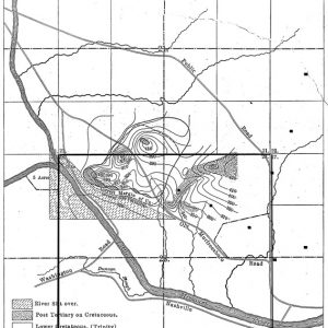 topographical map "The Arkansas Diamond Area"