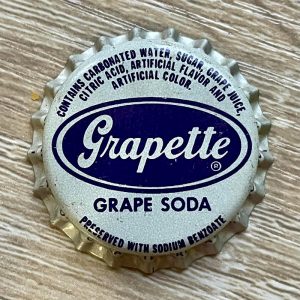 Grapette bottle cap