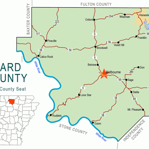 Izard County Encyclopedia of Arkansas