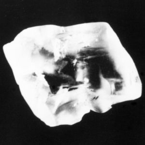 Diamond on dark photograph backdrop