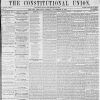 Newspaper front page "Constitutional Union"