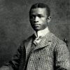 African American man wearing suit