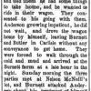 "Swung Into Eternity" newspaper clipping