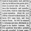 Newspaper clipping with headline "Death of Peter Van Winkle"