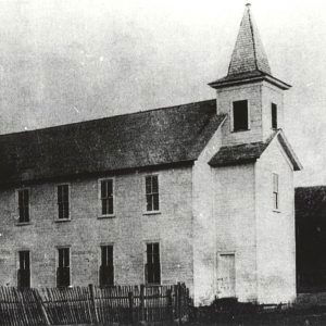 Multistory wooden church building