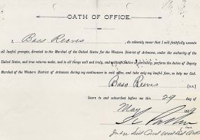 Document paper "Oath of Office"