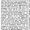 "The Colored Race at the North" newspaper clipping