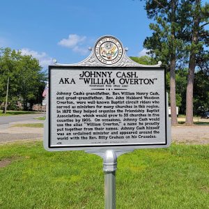 Metal historical information sign