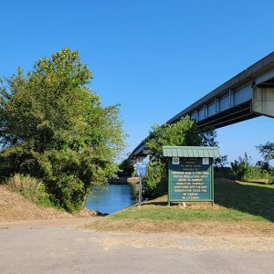 Bridge over a river