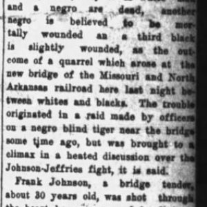 "Officer Kills Negro Slayer" newspaper clipping