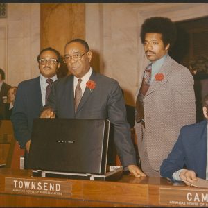 Three African American men in suits