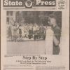 Cover of a newspaper saying "happy anniversary little rock nine thirty years of progress"