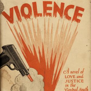 Book cover featuring a gun and the word VIOLENCE