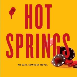 Book cover featuring poker chips on a yellow background