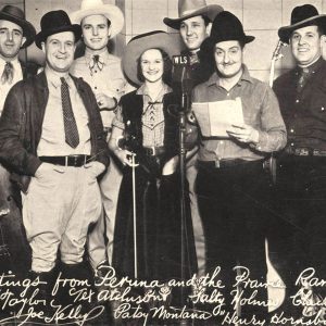 Group of six white men and one white woman