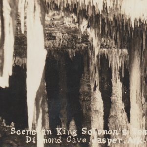 Stalactites in a cavern